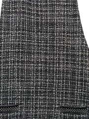 Vorschaubild 3 von Damen Strickkleid S Mehrfarbig Tweed-Optik Ärmellos Modisch
