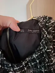 Vorschaubild 5 von Damen Strickkleid S Mehrfarbig Tweed-Optik Ärmellos Modisch