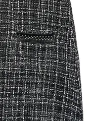 Vorschaubild 4 von Damen Strickkleid S Mehrfarbig Tweed-Optik Ärmellos Modisch