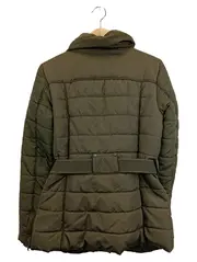 Vorschaubild 2 von Damen Steppjacke Gr. 38/M Oliv Outdoor Casual mit Gürtel