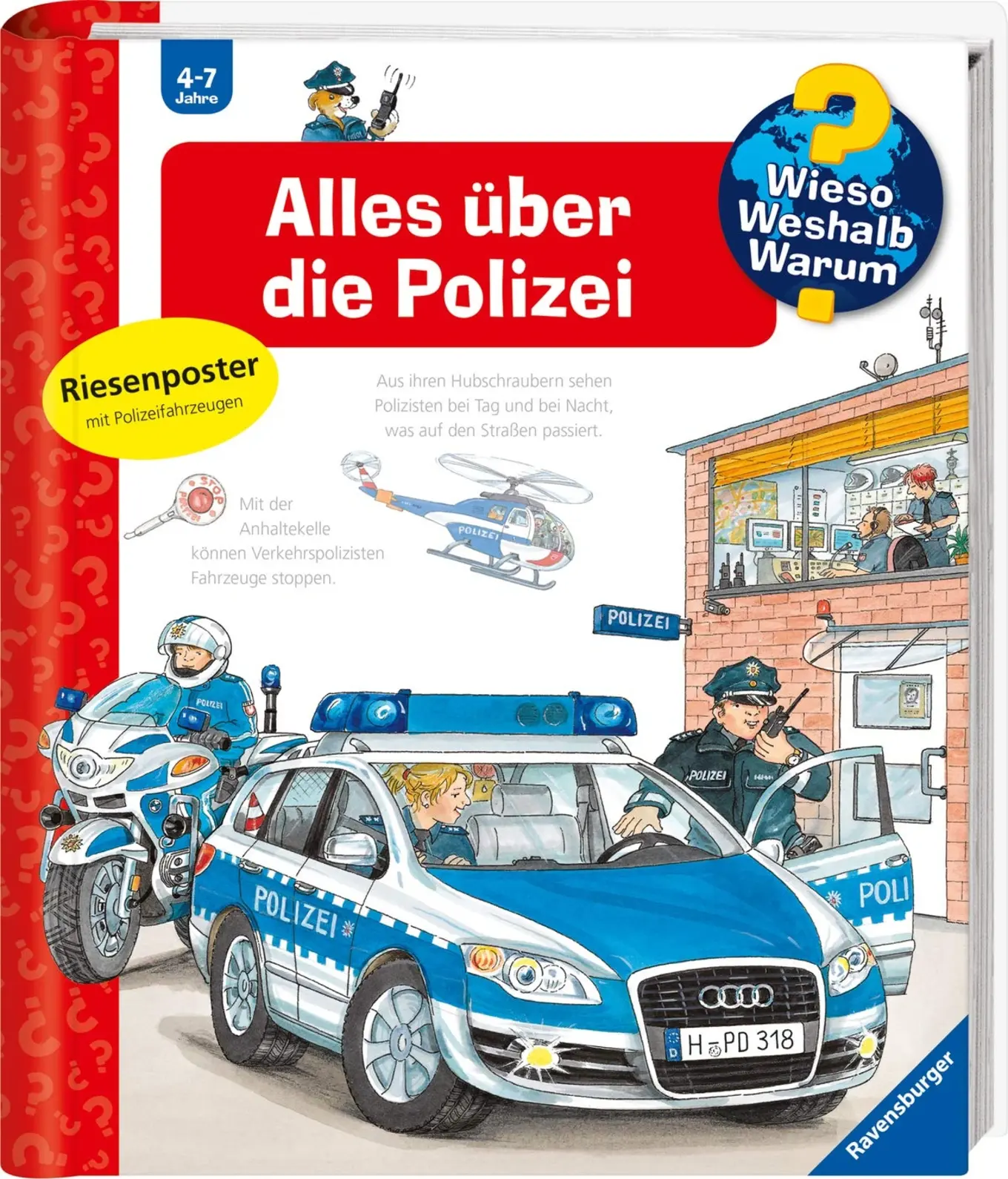 Ravensburger Wieso? Weshalb? Warum? Polizei Sachbuch Kinder Hardcover ab 4 J.
