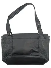 Vorschaubild 2 von Umhängetasche Damen Schwarz Logo Schultertasche Groß