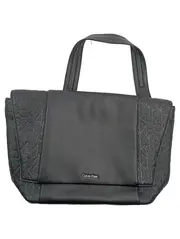 Vorschaubild 1 von Umhängetasche Damen Schwarz Logo Schultertasche Groß