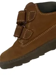 Vorschaubild 2 von Kinder Stiefelette Gr. 21 Braun Casual Schuhe Klettverschluss