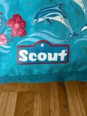 Vorschaubild 4 von Sporttasche Kinder Türkis Delfin Motiv Schwimmen Schule