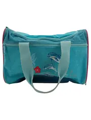 Vorschaubild 1 von Sporttasche Kinder Türkis Delfin Motiv Schwimmen Schule