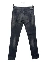 Vorschaubild 2 von Damen Jeans Skinny Fit W30/38/M Grau LUZ Stretch Denim Hose Casual