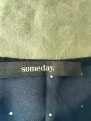 Vorschaubild 3 von Damen Top Bluse ärmellos Gr. 38 M Blau gepunktet Viskose