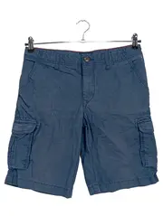 Vorschaubild 1 von Kinder Cargo Shorts Blau Gr. 146 Baumwolle Casual