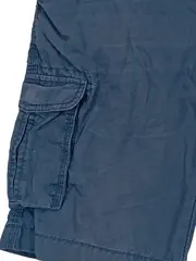 Vorschaubild 3 von Kinder Cargo Shorts Blau Gr. 146 Baumwolle Casual