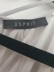 Vorschaubild 4 von Damen festliches Kleid Gr. 40/L Silber Elegant Strukturmuster