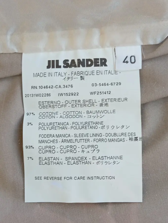 JIL SANDER Blazer Bild 4