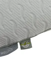 Vorschaubild 3 von WELLPUR Kopfkissen 66x41,5 cm Weiß Anti Dust Mite Memory Foam Kissen