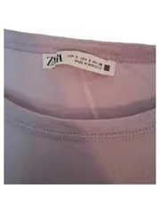 Vorschaubild 4 von Damen T-Shirt Gr. S Lila Perfect Mood Print Baumwolle