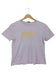 Vorschaubild 1 von Damen T-Shirt Gr. S Lila Perfect Mood Print Baumwolle