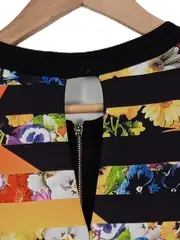 Vorschaubild 4 von Damen Freizeitkleid Gr. 40 Mehrfarbig Farbenfroh