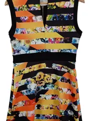Vorschaubild 2 von Damen Freizeitkleid Gr. 40 Mehrfarbig Farbenfroh