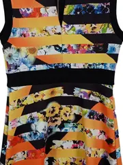 Vorschaubild 3 von Damen Freizeitkleid Gr. 40 Mehrfarbig Farbenfroh