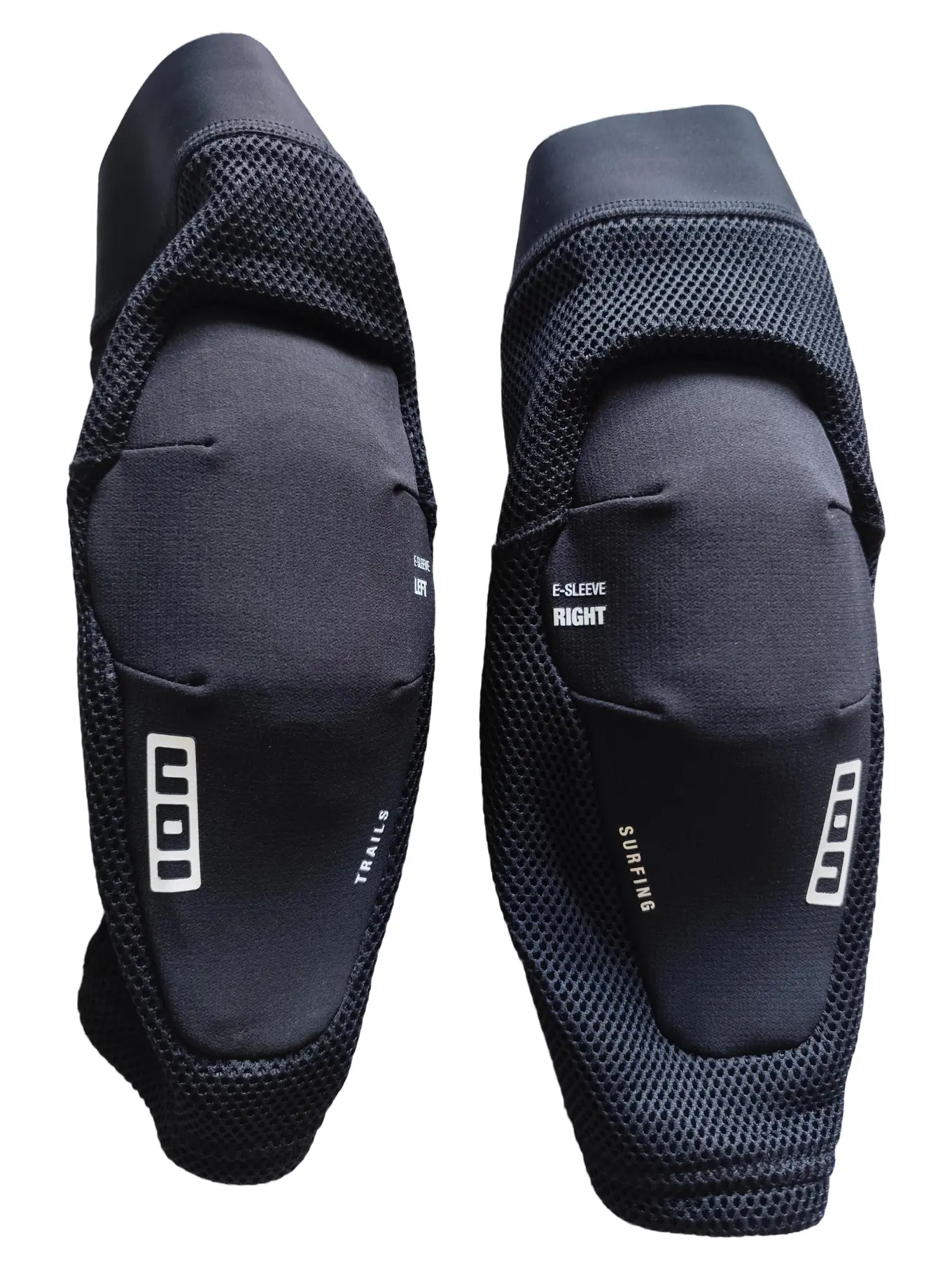 ION E-Sleeve Ellenbogenschoner Protektoren Schwarz Trails Surfing