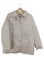Vorschaubild 1 von Damen Steppjacke Gr. 42/XL Beige Klassisch Übergangsjacke