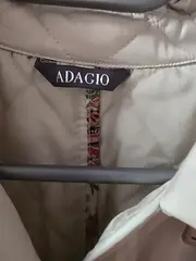 Vorschaubild 2 von Damen Steppjacke Gr. 42/XL Beige Klassisch Übergangsjacke