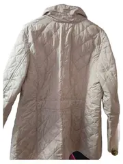 Vorschaubild 3 von Damen Steppjacke Gr. 42/XL Beige Klassisch Übergangsjacke