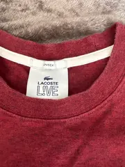 Vorschaubild 3 von Herren T-Shirt Rot Gr. 48/M mit Brusttasche