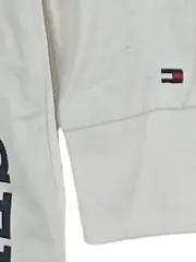 Vorschaubild 2 von Kinder Langarmshirt Gr. 98 Weiß Schriftzug Baumwolle