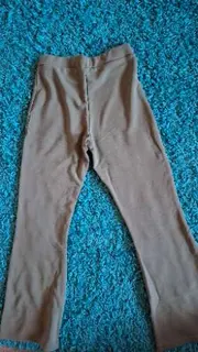 Vorschaubild 3 von Schlaghose Mädchen Gr. 150/152 Oliv Flared Leggings