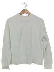 Vorschaubild 1 von EDC Damen Pullover Casual Weiß Einheitsgröße Baumwolle Strick