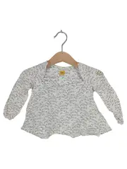 Vorschaubild 1 von Baby Body Gr. 68 Weiß Vögel Langarm Baumwolle Kinder