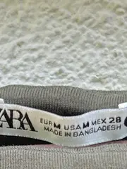 Vorschaubild 7 von Damen Basic Top ärmellos Uni Grün Gr. 38/M Baumwolle