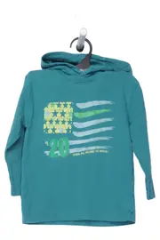 Vorschaubild 1 von Kinder Hoodie Kapuzenpullover Gr. 92 Blau Casual Grafik