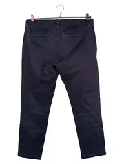 Vorschaubild 2 von Damen Stoffhose Gr. 42 W33/XL Blau Casual Business Stretch
