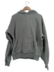 Vorschaubild 1 von Hoodie Herren Gr. M Grau Kapuzenpullover Streetwear
