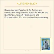 Vorschaubild 3 von Puzzle 54 Teile Pinguin Baby Kaiserpinguin ab 5 Jahre