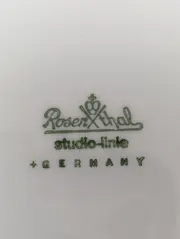 Vorschaubild 2 von studio-linie Kuchenteller Weiß Porzellan Florales Muster Elegant