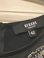 Vorschaubild 7 von Damen Top elegant Gr. 42/XL schwarz mit Verzierungen