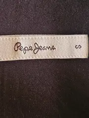 Vorschaubild 3 von Pepe Jeans Damen Sommerkleid Gr. S Tropisch Blätter Grün Schwarz Midi