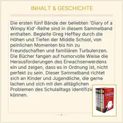 Vorschaubild 3 von Diary of a Wimpy Kid Jeff Kinney Box Set 1-5 Hardcover Englisch Kinderbuch