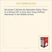 Vorschaubild 2 von Diary of a Wimpy Kid Jeff Kinney Box Set 1-5 Hardcover Englisch Kinderbuch