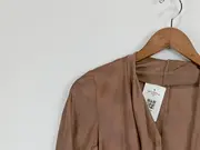 Vorschaubild 3 von Damen Leichte Jacke Gr. 34/XS Braun Casual Übergangsjacke