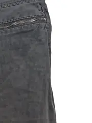 Vorschaubild 3 von Stoffhose Damen Grau Gr. W29 L28 Casual Baumwolle Reißverschluss