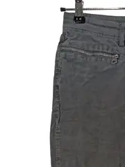 Vorschaubild 2 von Stoffhose Damen Grau Gr. W29 L28 Casual Baumwolle Reißverschluss