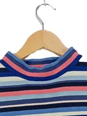 Vorschaubild 3 von Damen T-Shirt gestreift Kurzarm Baumwolle Mehrfarbig Gr. S