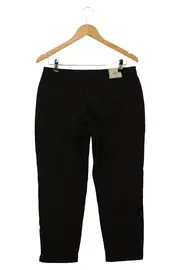 Vorschaubild 2 von Damen Stoffhose Gr. 40 Schwarz Klassisch Elegant Casual