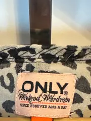 Vorschaubild 3 von Damen Bluse Leopardenmuster Beige Gr. 36 Animal-Print Kurzarm