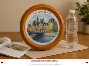 PORCELAINE DE PARIS Wandteller
