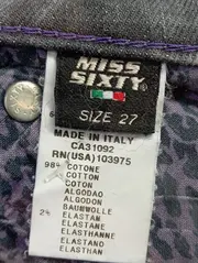 Vorschaubild 4 von Damen Jeans Skinny Fit W27/36/S Grau Casual Reißverschluss Biodrówki