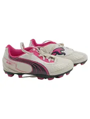 Vorschaubild 1 von Fußballschuhe Kinder Gr. 30 Weiß Pink Sportschuhe